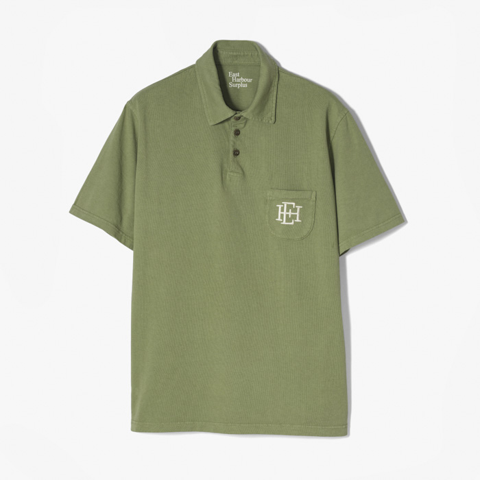CHICAGO POLO SHIRT (GARMENT DYEING JERSEY) GREEN