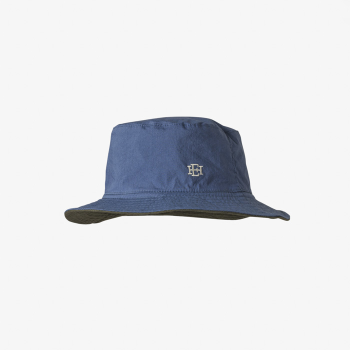 SANPEI 23 REVERSABLE HAT (WASHED YARN DYED) BLUE