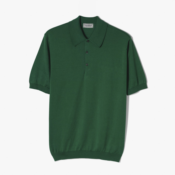 ISIS POLO SHORT FOREST GREEN