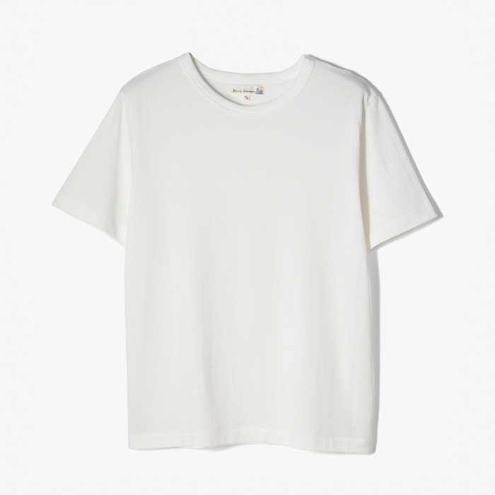 PIKEE T-SHIRT (RELAXED FIT 8.6oz) WHITE
