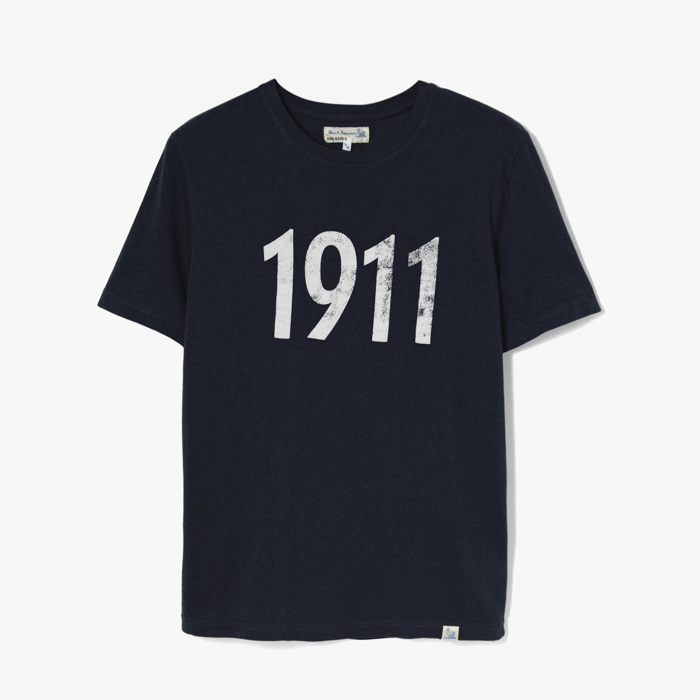 1911 VINTAGE GARMENT DYED T-SHIRT (RELAXED FIT) WASHED BLUE